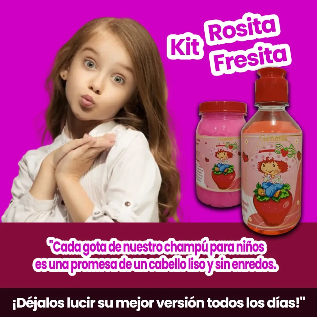 kit fresita rosita - marianstoreoficial.com